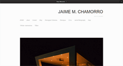 Desktop Screenshot of jaimechamorro.com