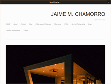 Tablet Screenshot of jaimechamorro.com